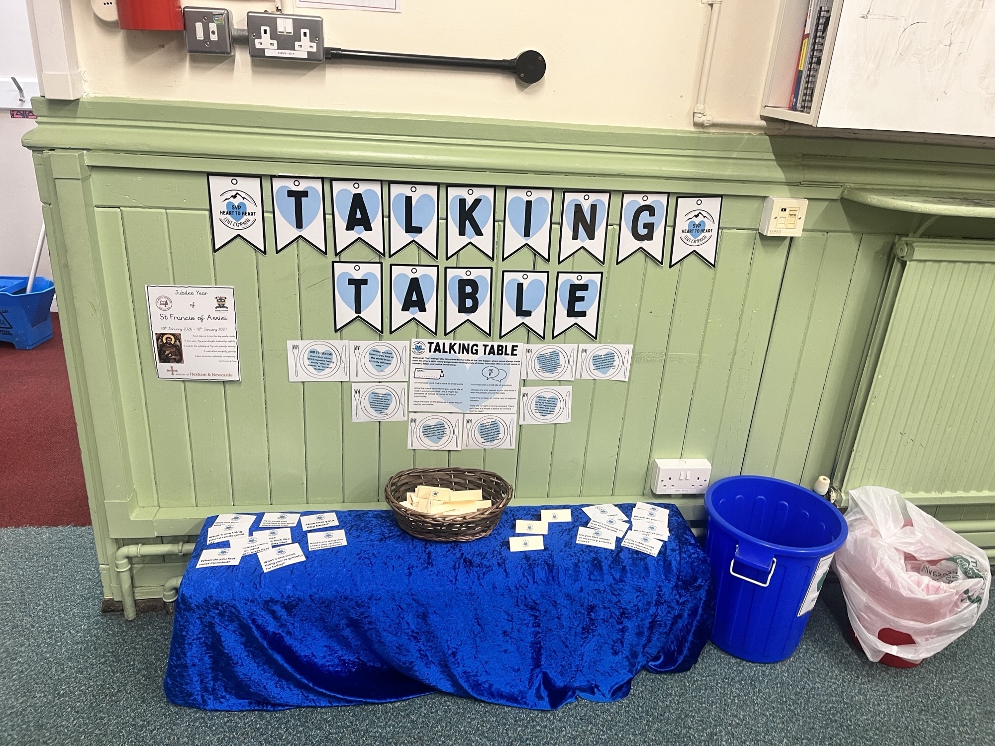 Lent: Talking Table